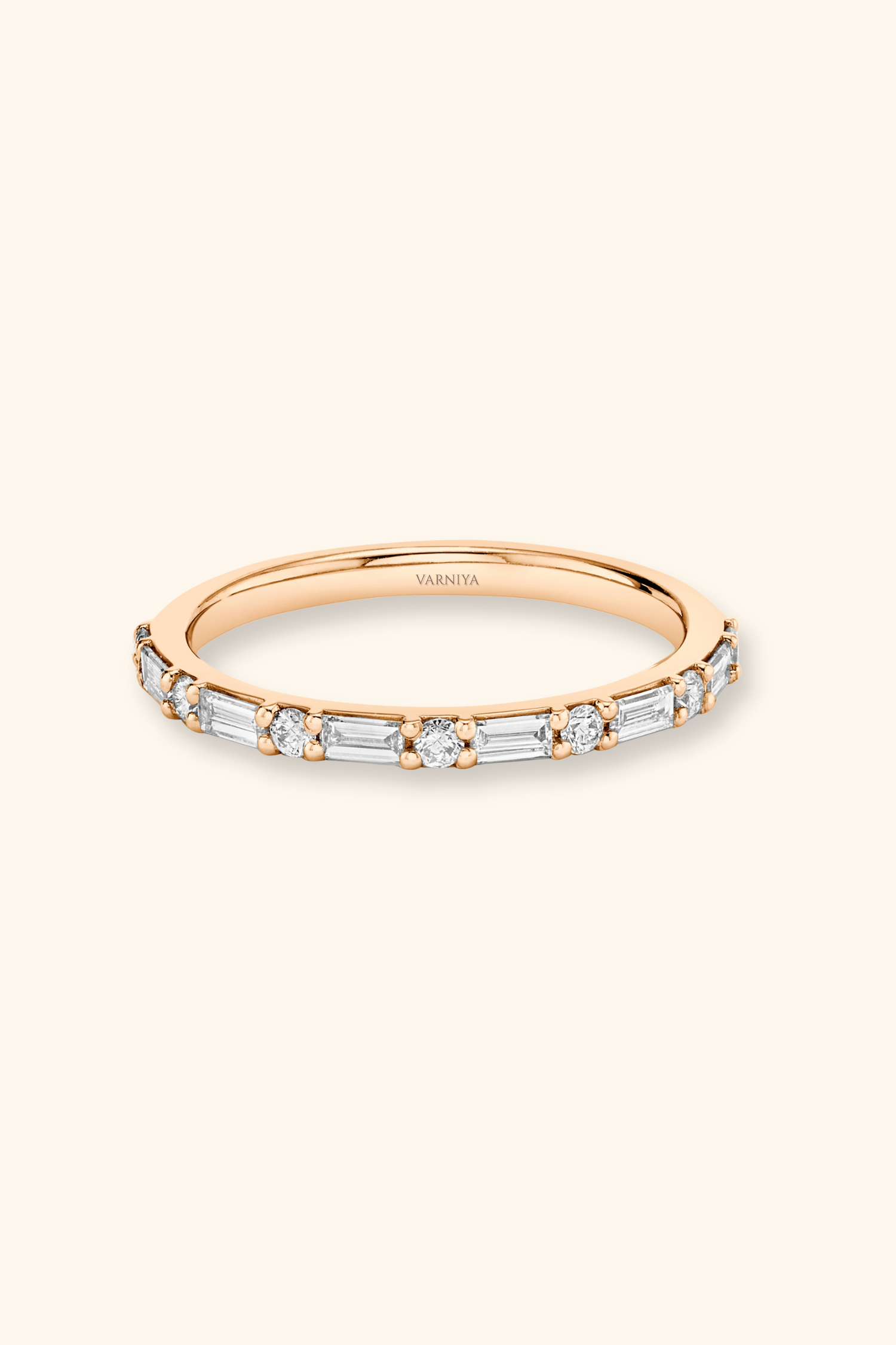 Leona Alternate Shapes Pavé Band