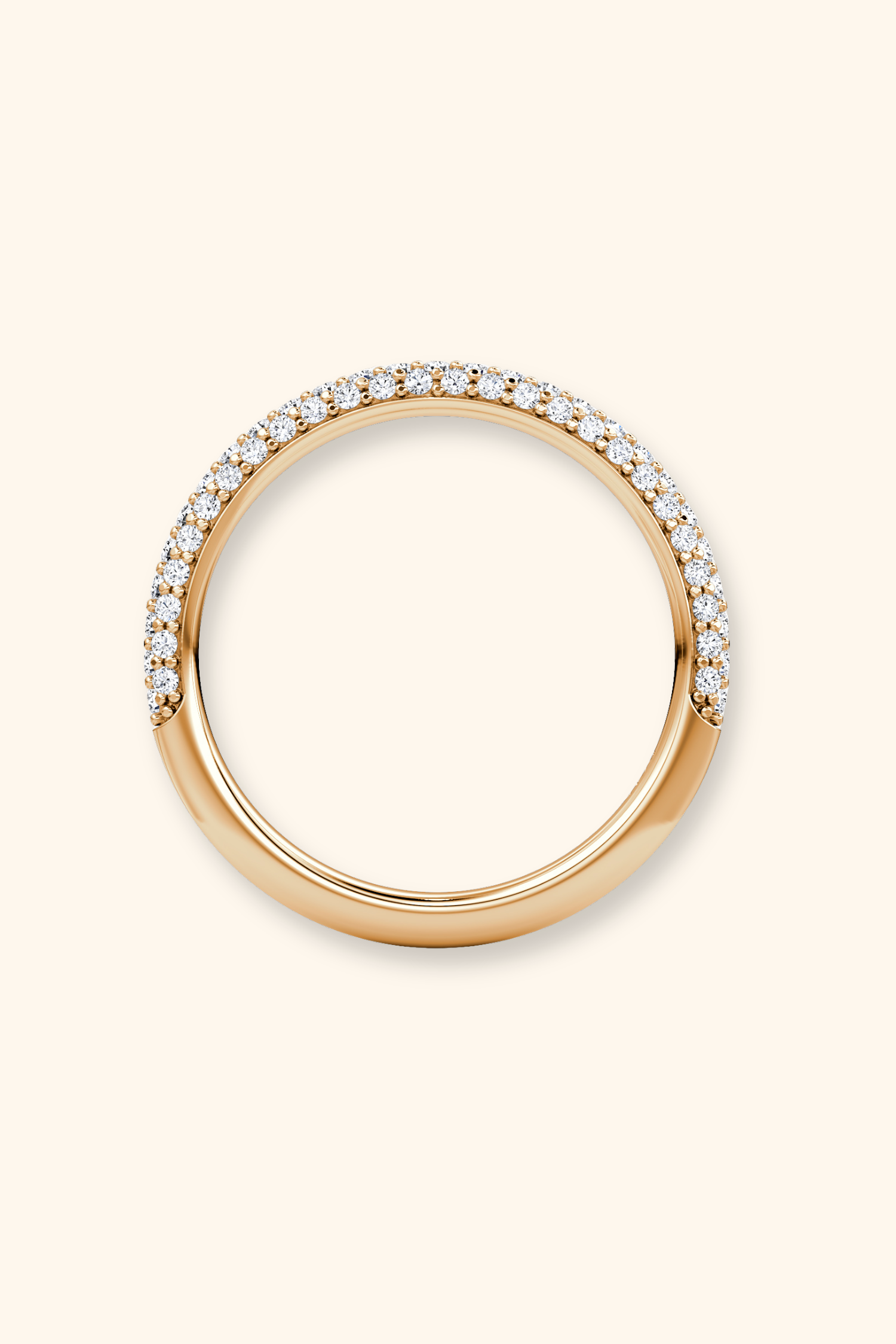 Amara Pavé Dome Ring