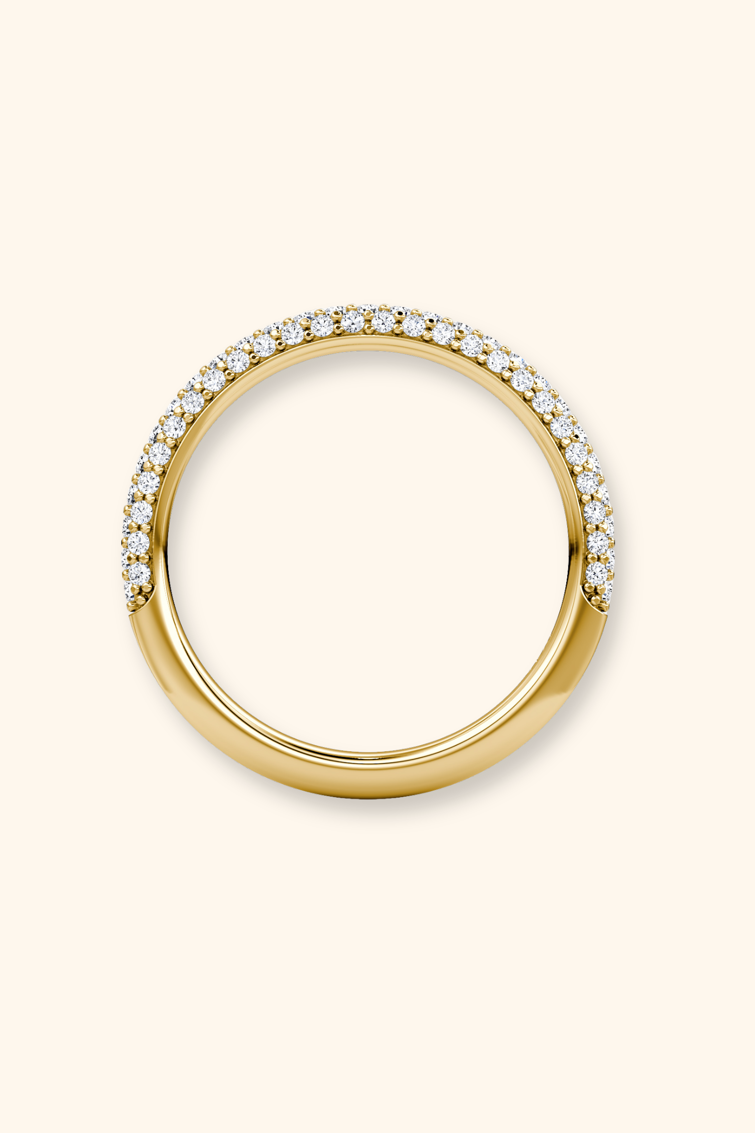 Amara Pavé Dome Ring