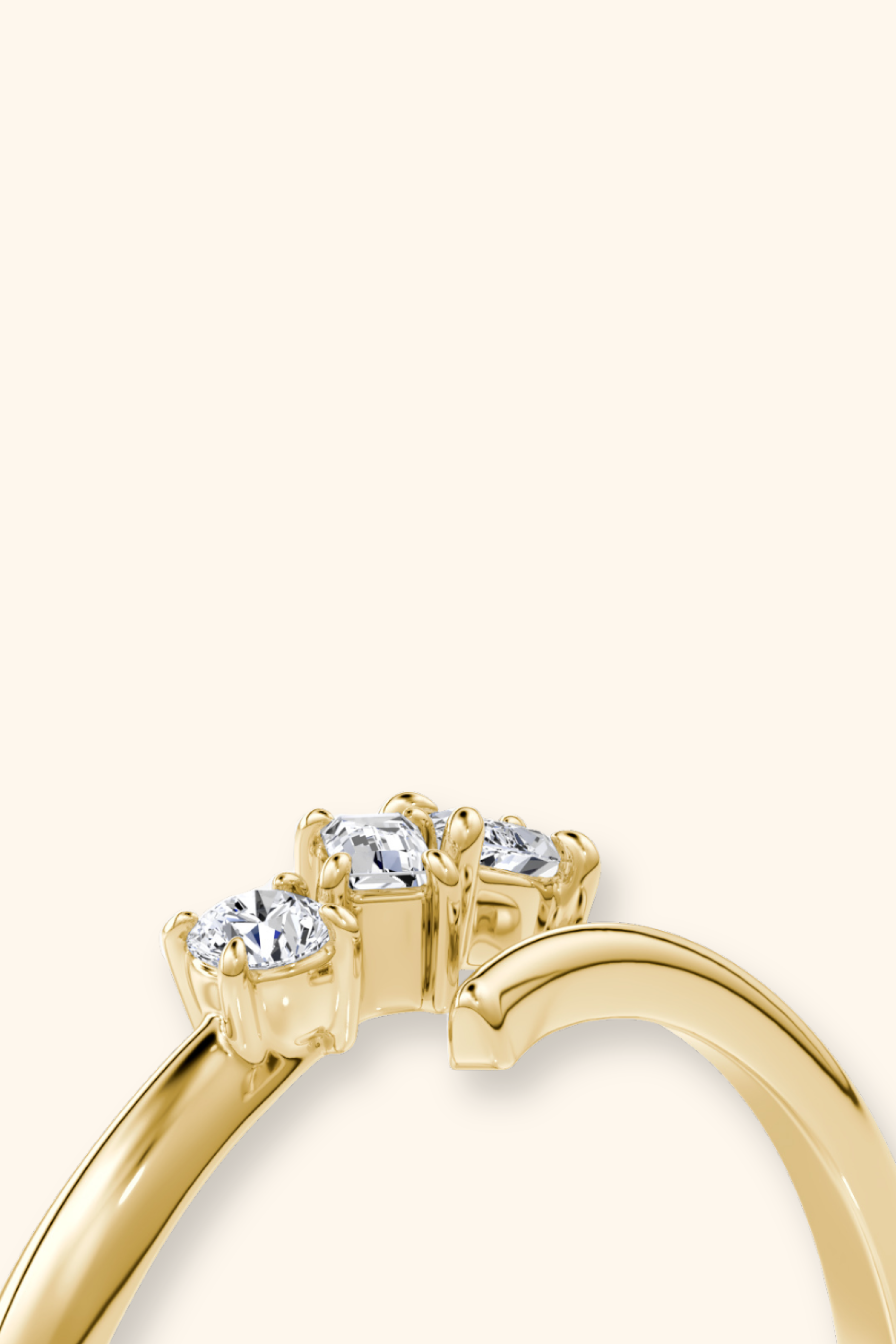 Valencia Three Stone Ring