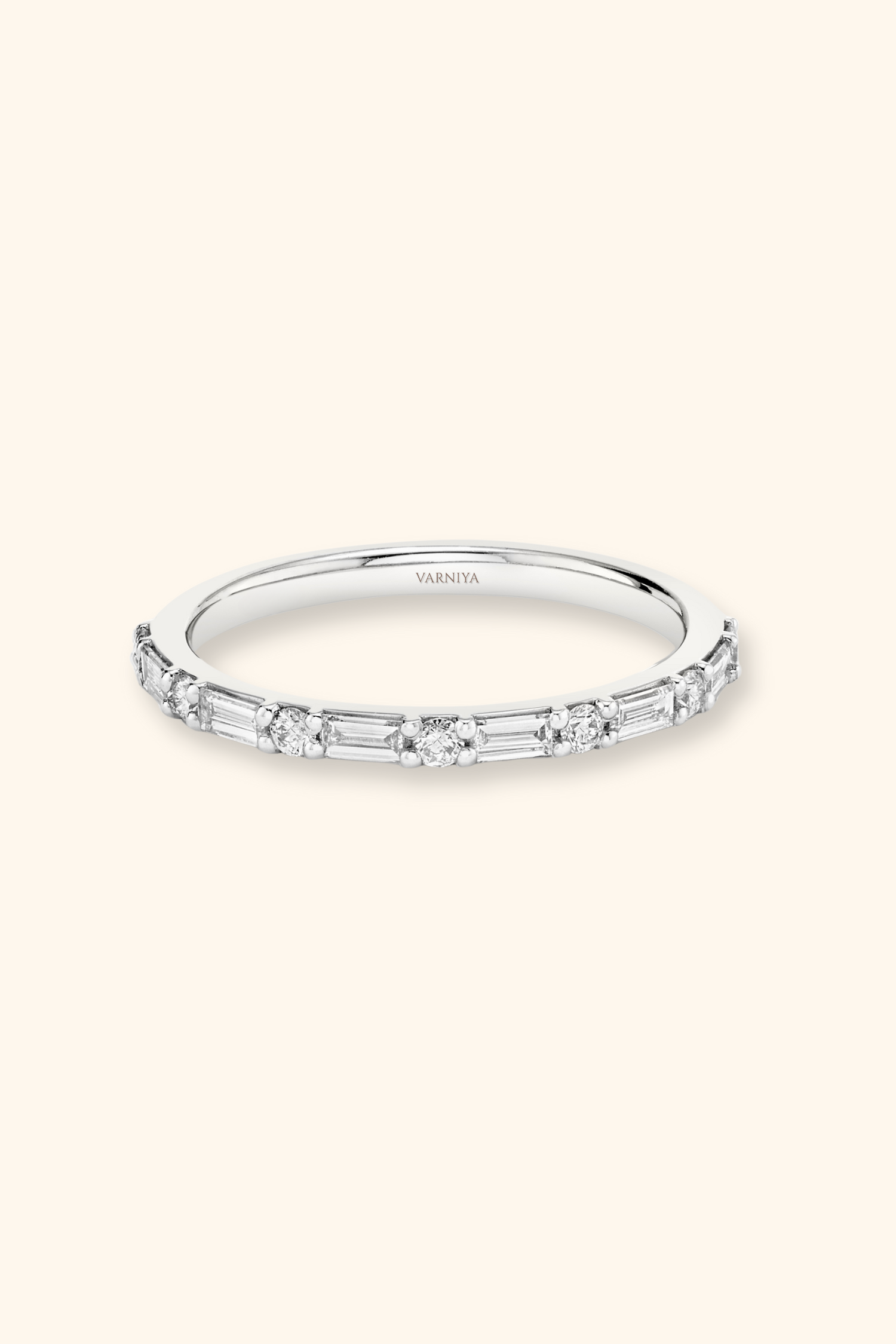 Leona Alternate Shapes Pavé Band