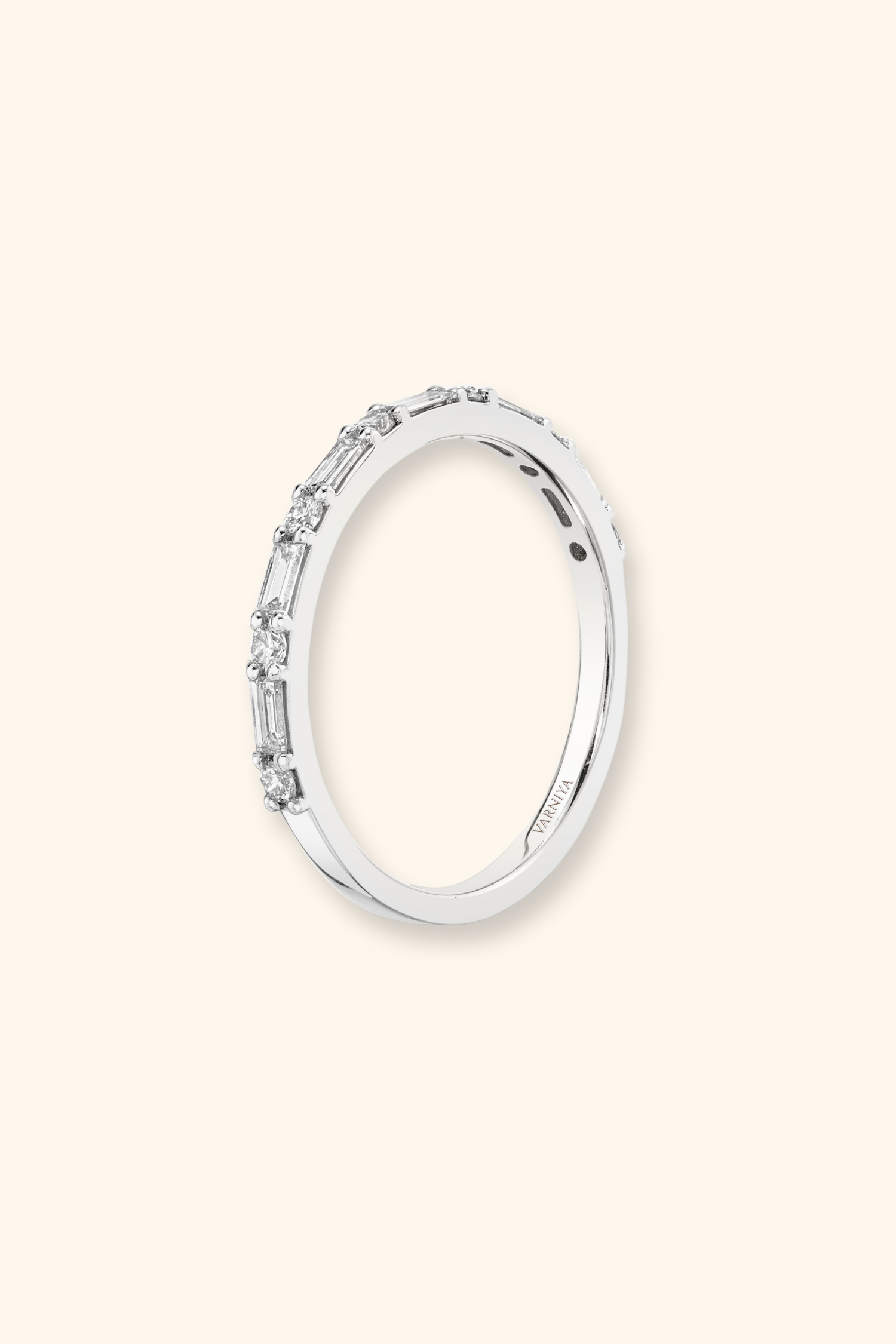 Leona Alternate Shapes Pavé Band