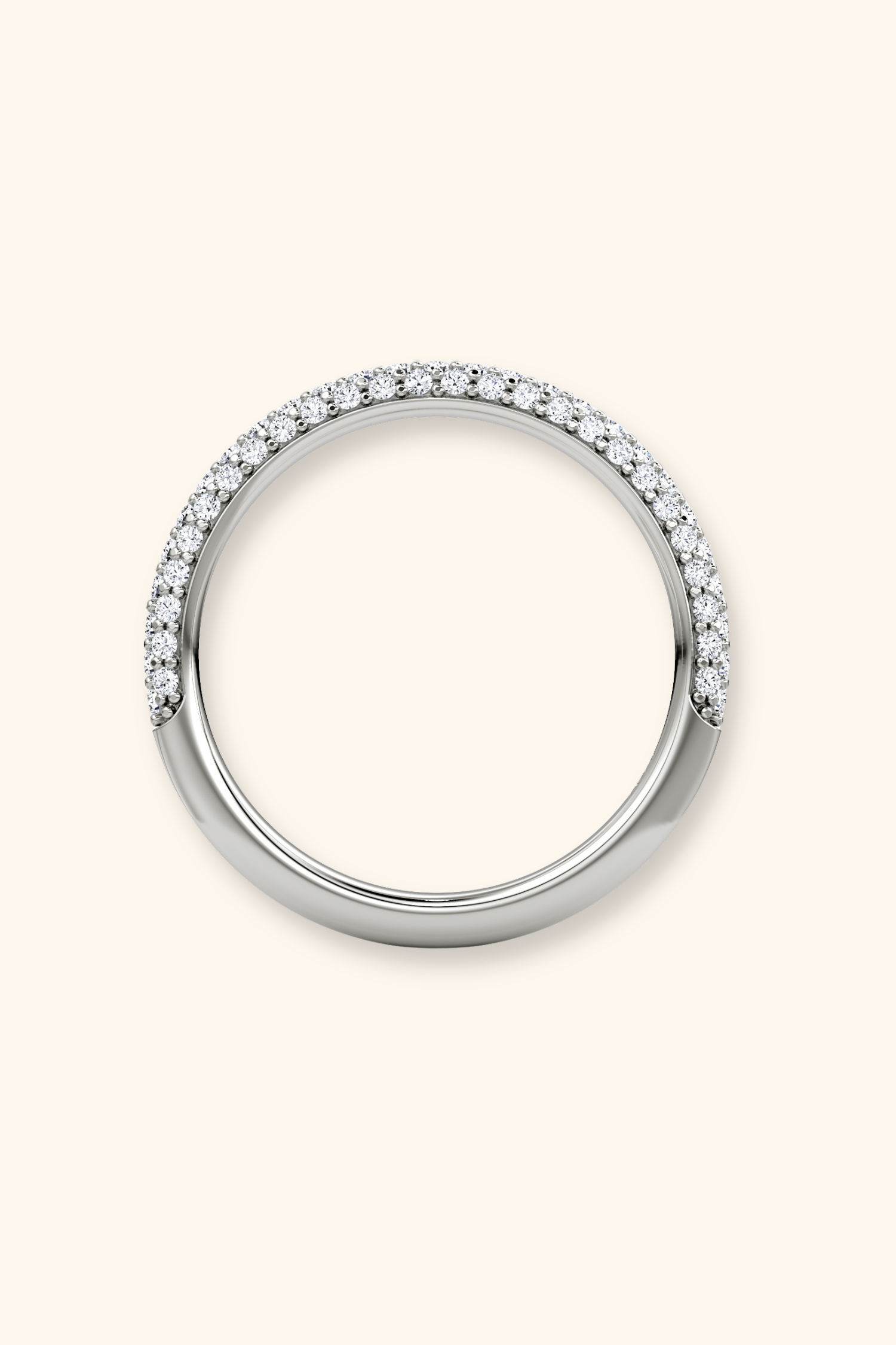 Amara Pavé Dome Ring