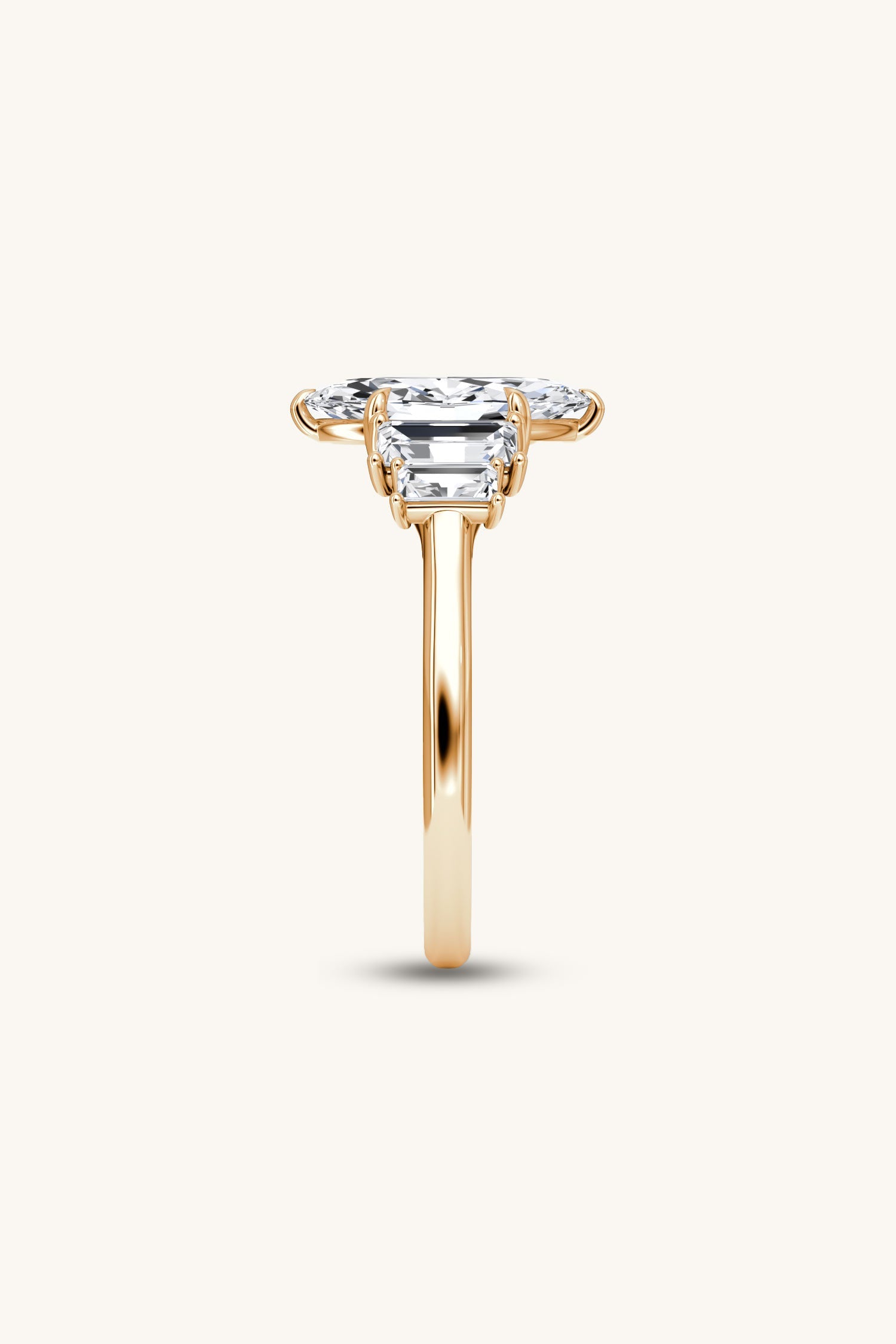 Panchsheel Marquise Solitaire Ring