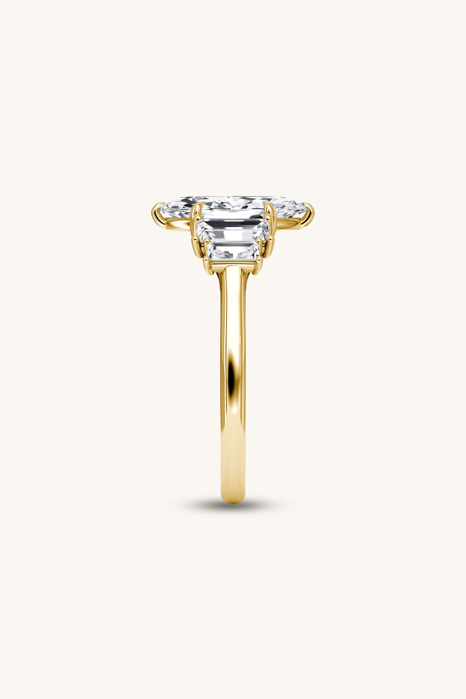 Panchsheel Marquise Solitaire Ring