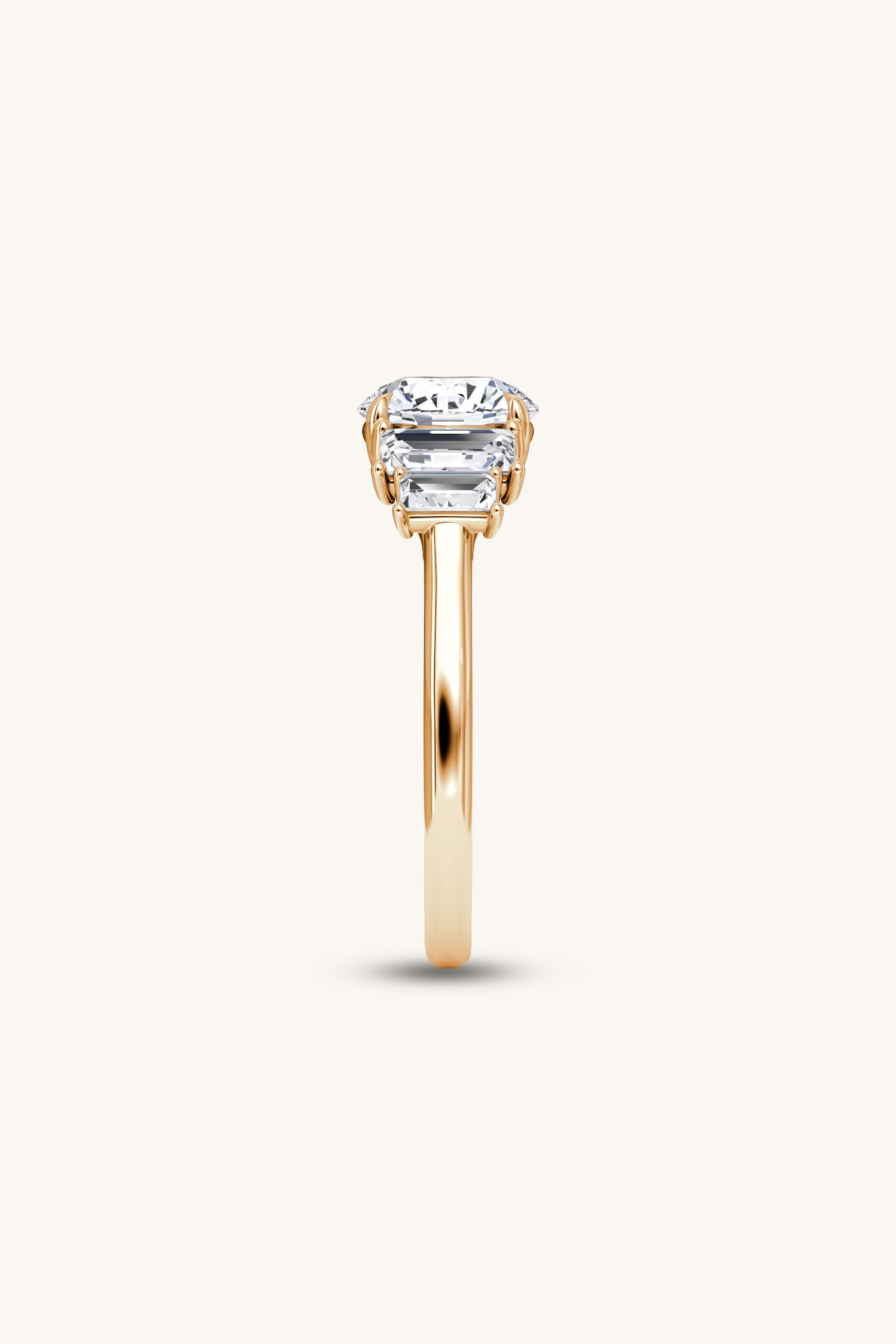 Panchsheel Round Brilliant Solitaire Ring
