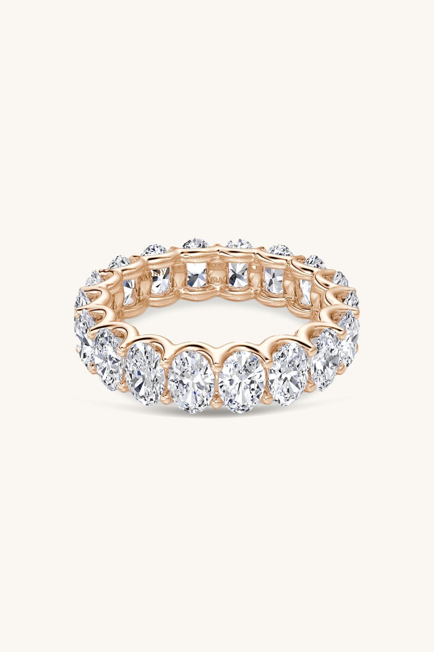 Celeste Oval Diamond Eternity Band