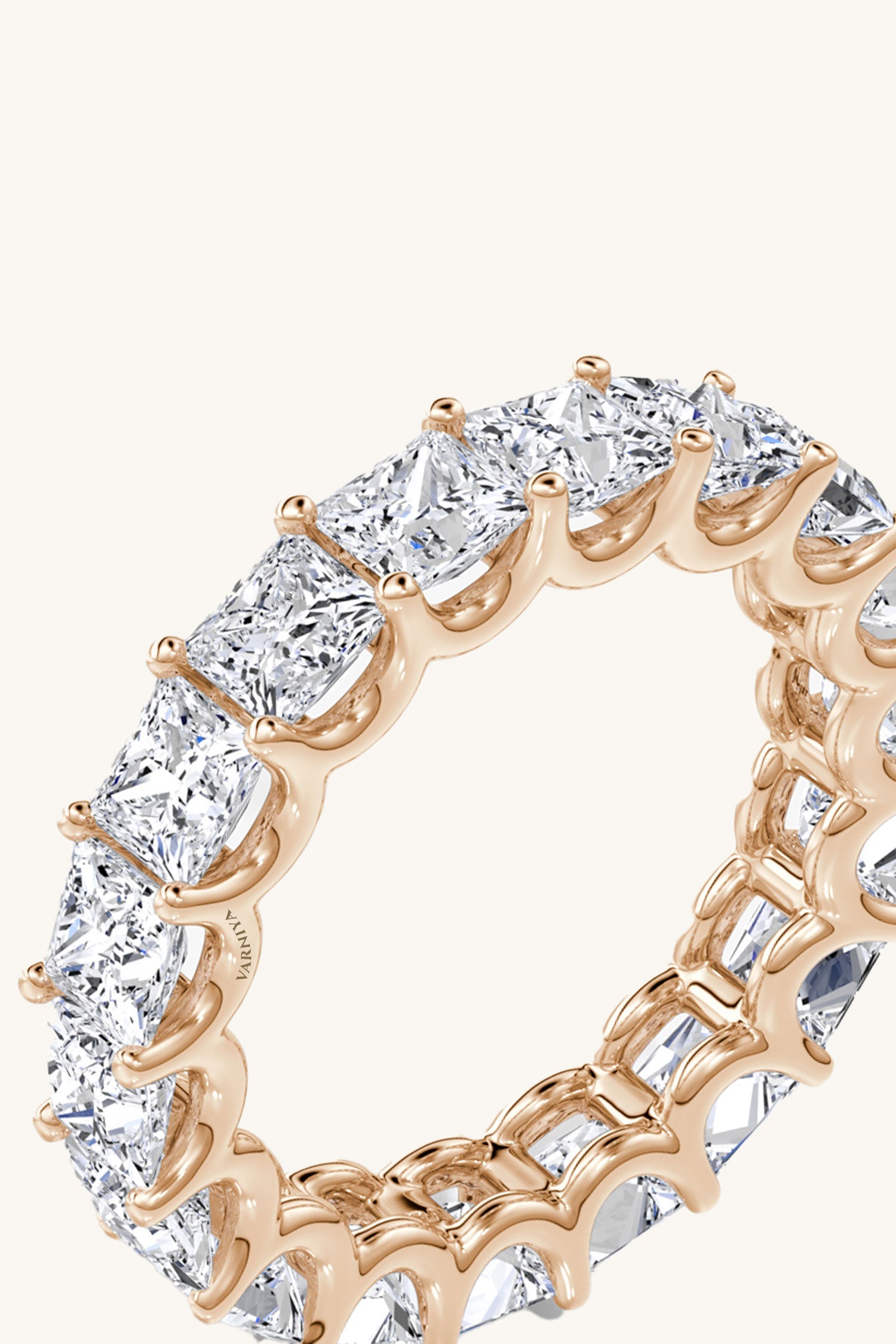 Celeste Princess Diamond Eternity Band
