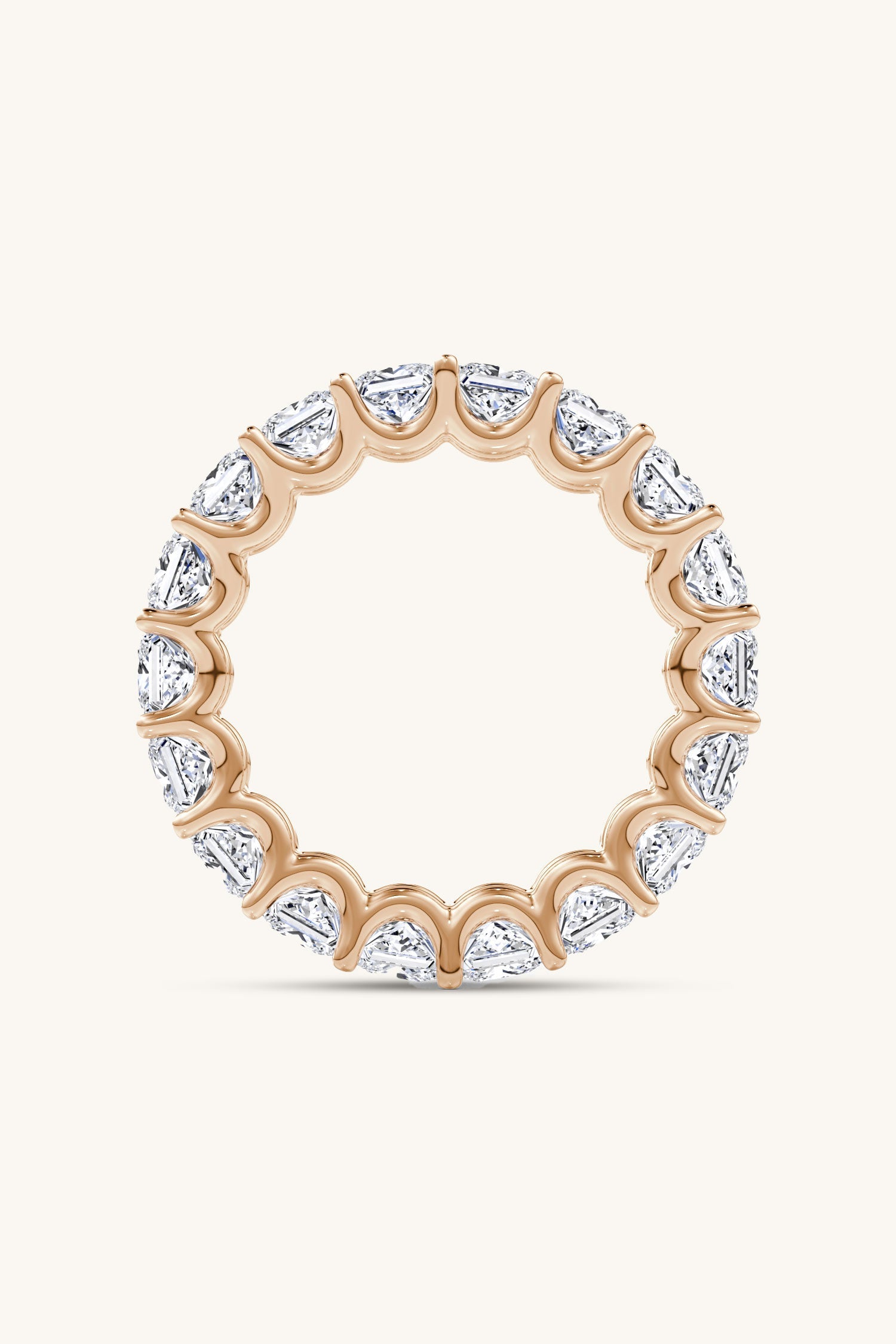 Celeste Princess Diamond Eternity Band
