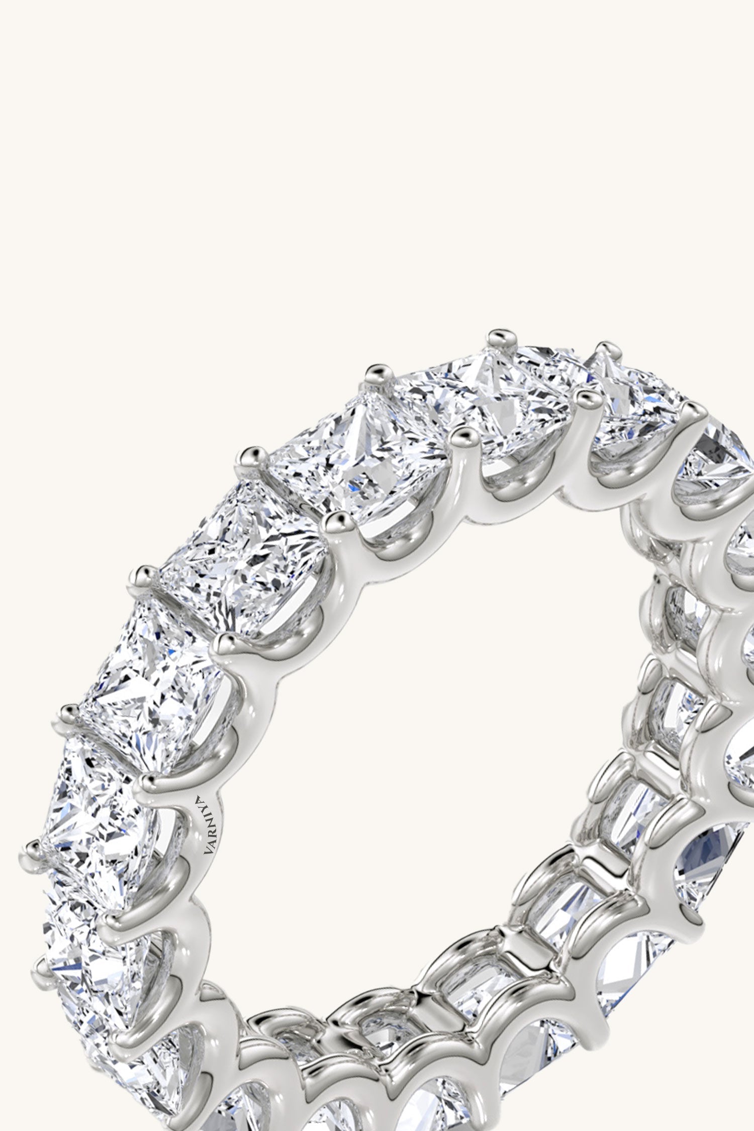 Celeste Princess Diamond Eternity Band