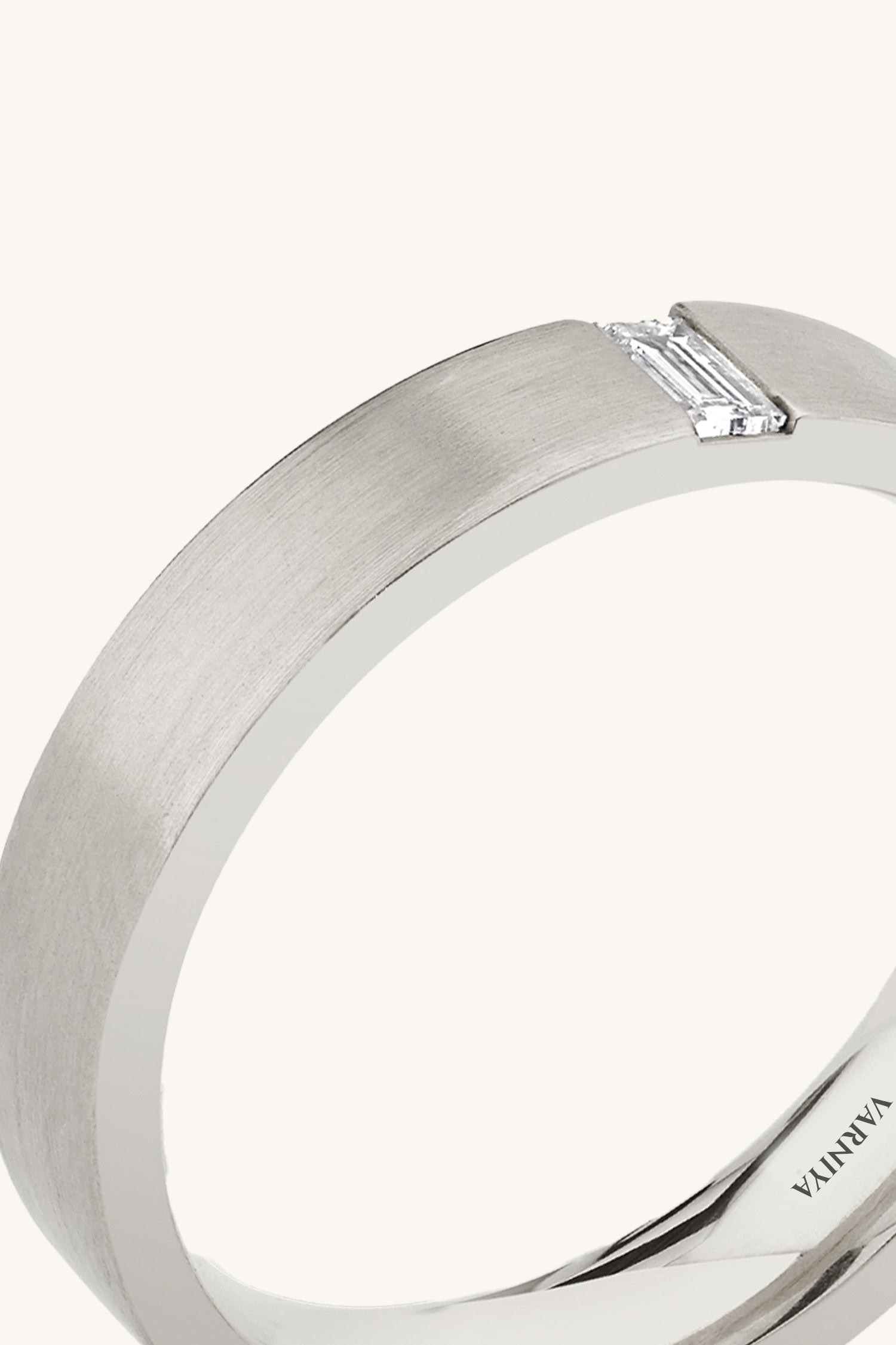 Camélia Men's Emerald French Band