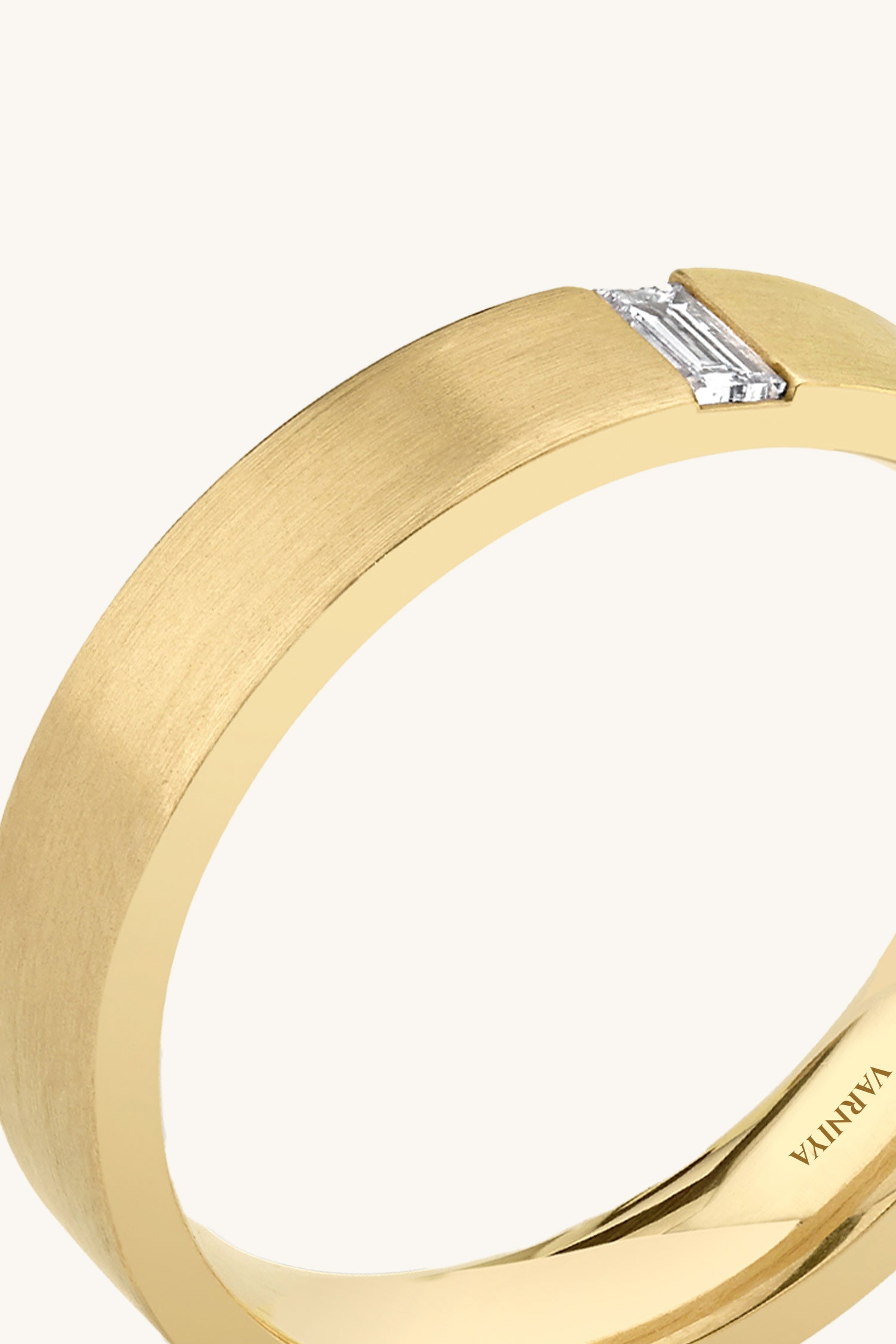 Camélia Men's Emerald French Band
