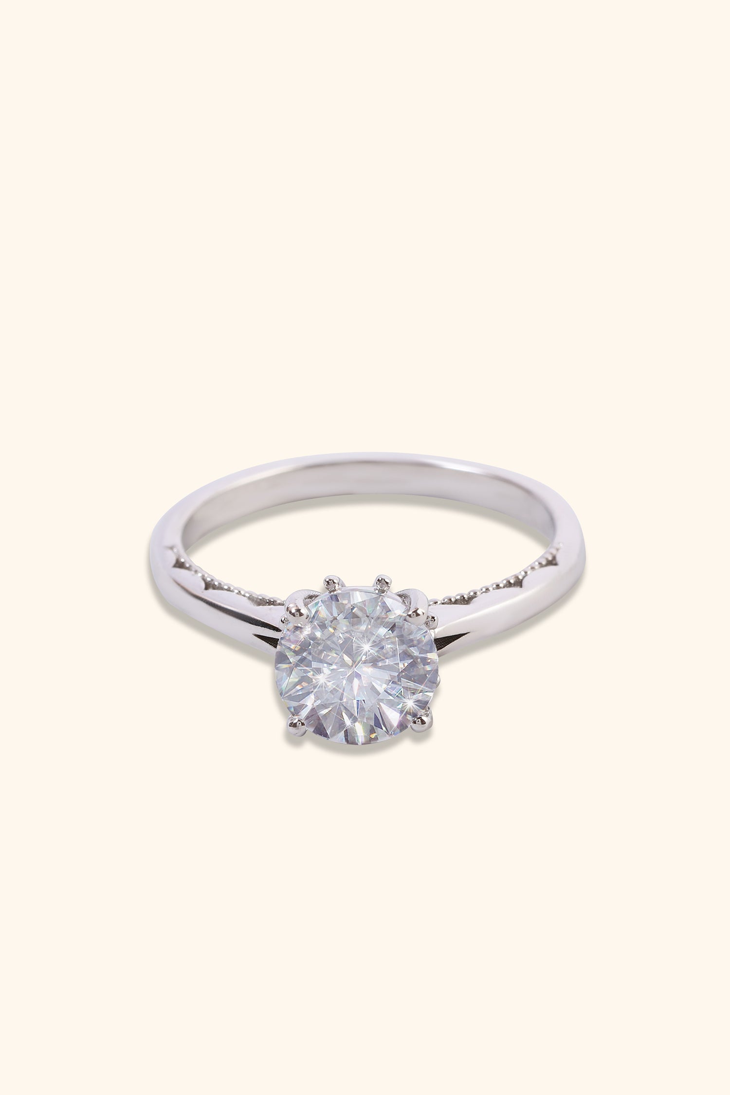 Round Brilliant Solitaire Ring
