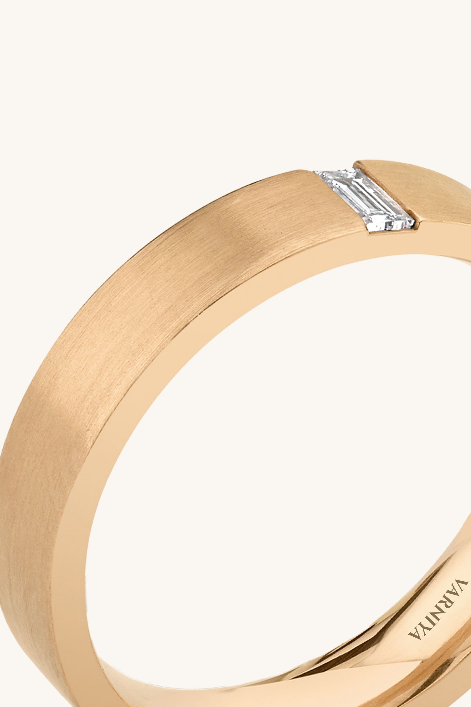Camélia Men's Emerald French Band