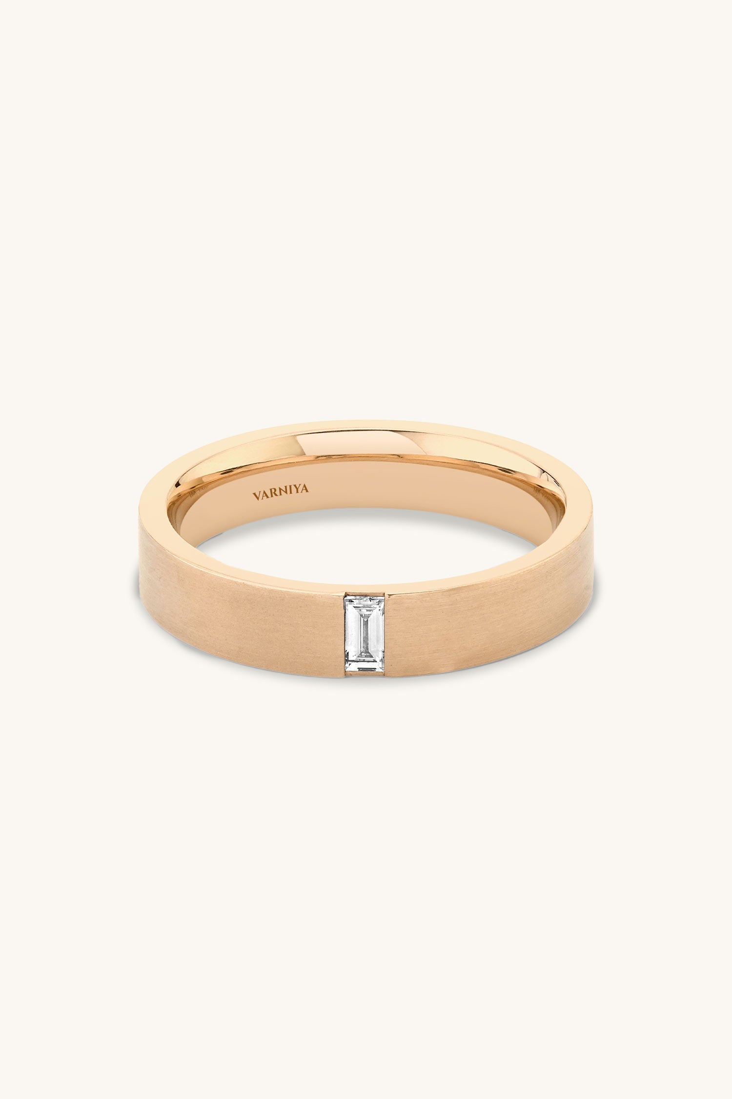 Camélia Men's Emerald French Band